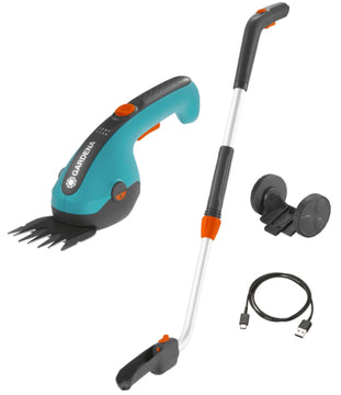 GARDENA ClassicCut Li Set Akku-Grasschere, Li-Ion 2,5 Ah (3,60 V)