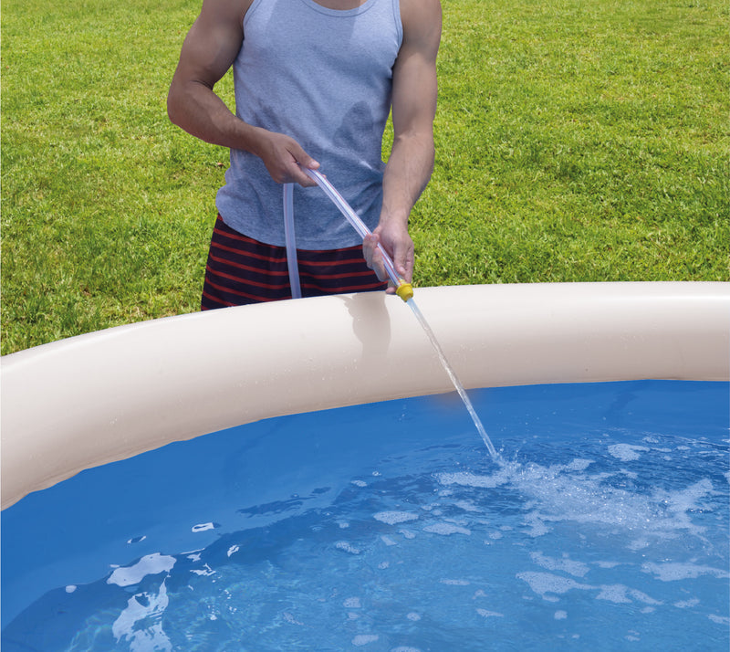 WEHNCKE Quick Up Pool rund 300 x 76 cm inkl. 300gal 12V Filterpumpe