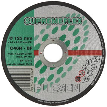 DISC Trennscheibe Fliese dünn 125 x 1,2 mm