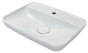 FACKELMANN Keramik-Aufsatzbecken HYPE, 60 cm, 60×14,5×42,5 cm