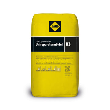 SAKRET Unireparaturmörtel R3, zementärer Reparaturmörtel 12 kg