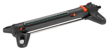 GARDENA Viereckregner AquaZoom M mit Regler, grau