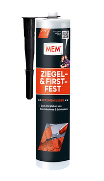 MEM Ziegel- und First-Fest Montagekleber, lösemittelfrei – dunkelbraun, 445 g