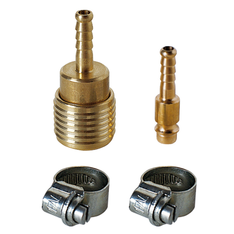 Einhell Einhand-Kupplung mit Stecktülle, 6 mm Durchmesser (Druckluftzubehör)