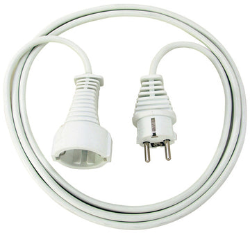 brennenstuhl Verlängerungskabel H05VV-F 3G1,5 weiß