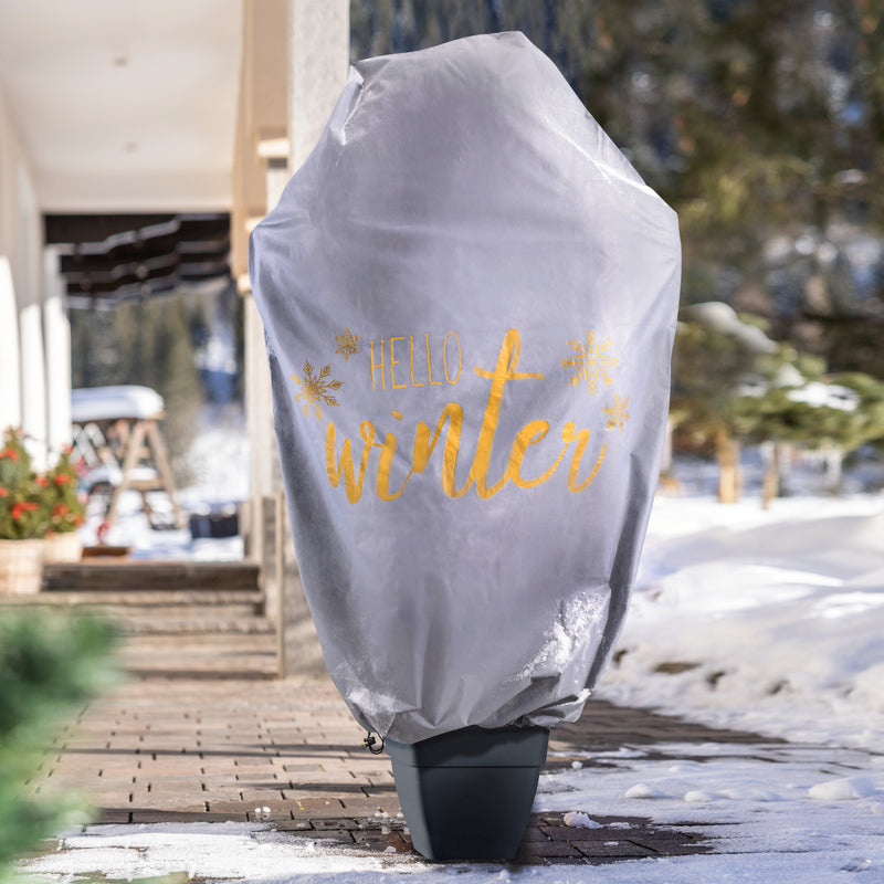 Windhager Winter Deko-Haube PROT Schutzvlies, weiß