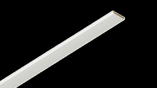 ter Hürne GAL 25 Abdeckleiste Uni kristallweiß 2400x25x2