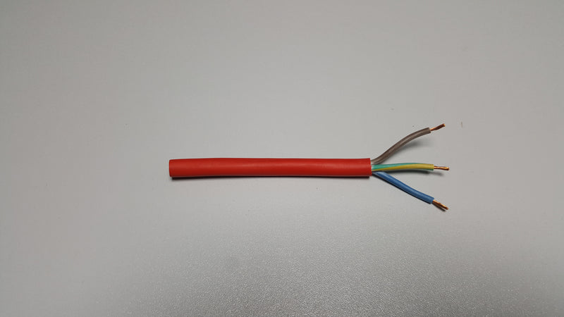 KABELEXPRESS Gummileitung rot, H07 RN-F 3G1,5, 50 m Spule