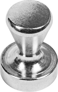 CONNEX Griffmagnet Neodym verchromt Ø15x21 mm, verchromt (4 kg, 2 Stk)