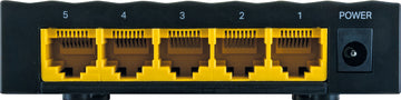 CONNECT Netzwerkswitch 5P, 1000 Mbit/s (NR.NWSW0050)
