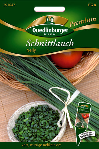 QUEDLINBURGER Saatgut Schnittlauch Nelly (Kräutersamen) halbschattig