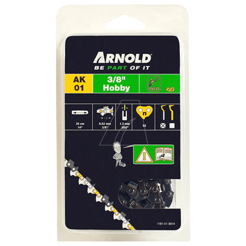 ARNOLD Sägekette 3/8" LP, Treibgliedstärke 1,3 mm, 350 mm Länge