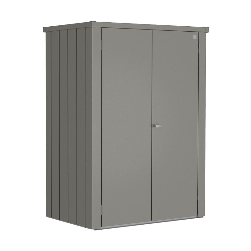 Biohort Terrassenschrank Romeo L HIGH (132 × 87 × 181 cm) Quarzgrau-metallic Standard