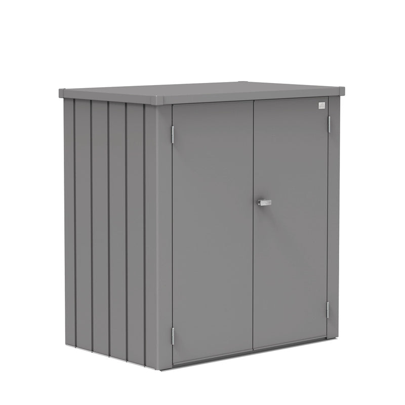 Biohort Terrassenschrank Romeo L (132 × 87 × 140,2 cm) Quarzgrau-metallic Standard