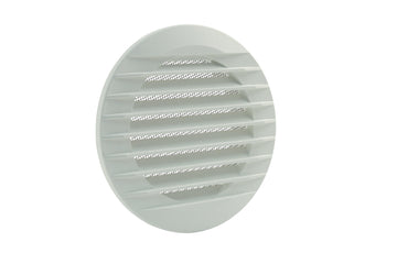 Marley Lüftungsgitter weiß, Steckbefestigung, für Ø 150 mm Rohr