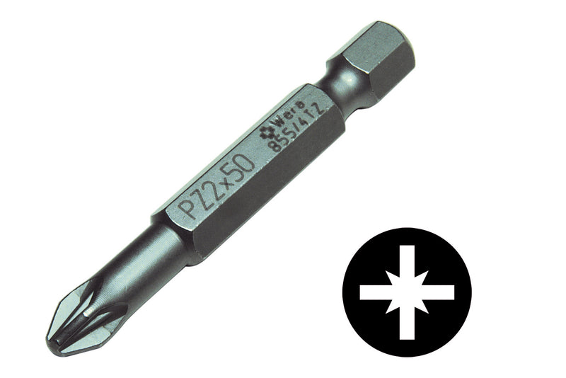 Wolfcraft Schraubendreherklinge Solid PZ2, 89 mm (Klinge)