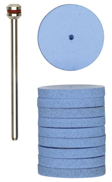 Proxxon Silikon-Polierscheiben, Ø 22 mm, 10 Stück