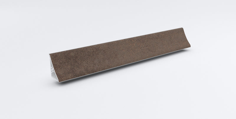 Getalit Plus Wandanschlussprofil A1C in Schwarz, 590x20 mm