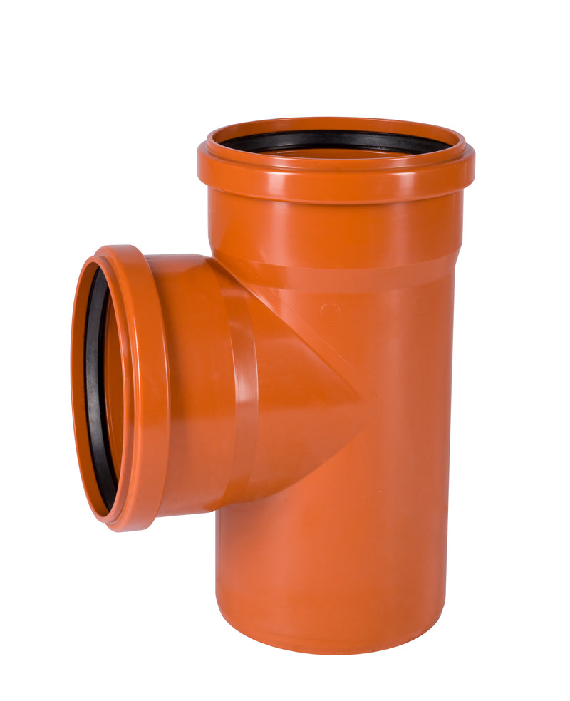 Ostendorf KGEA Einfachabzweig 160/160 orangebraun PVC