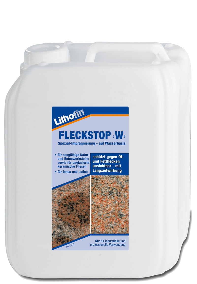 Lithofin Fleckstop W gelblich (5 l), Fleckenschutz