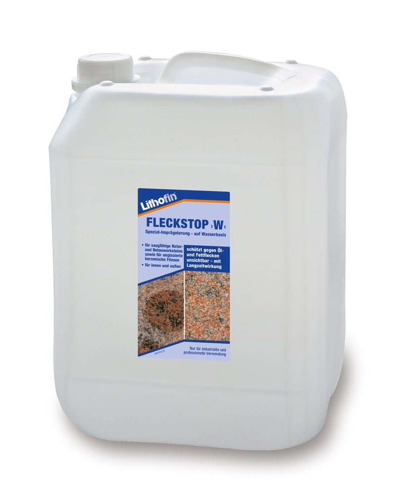 Lithofin Fleckstop W gelblich (10 l), Fleckenschutz