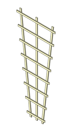 ante Rankgitter Trapez grün 65/30 – 150 cm