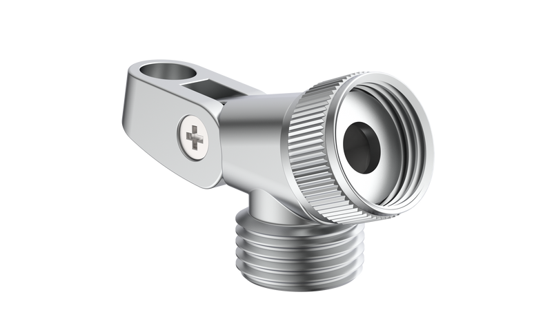 Schütte MV Gelenkstück 1/2" für Zapfen, chrom glänzend