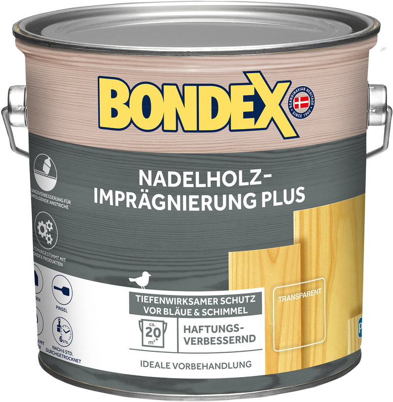 Bondex Nadelholz-Impräg Plus farblos (20 m²)