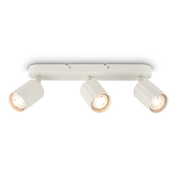 BRILONER Leuchten Riffle LED Spot altweiß, 3xGU10 (exkl. LM)