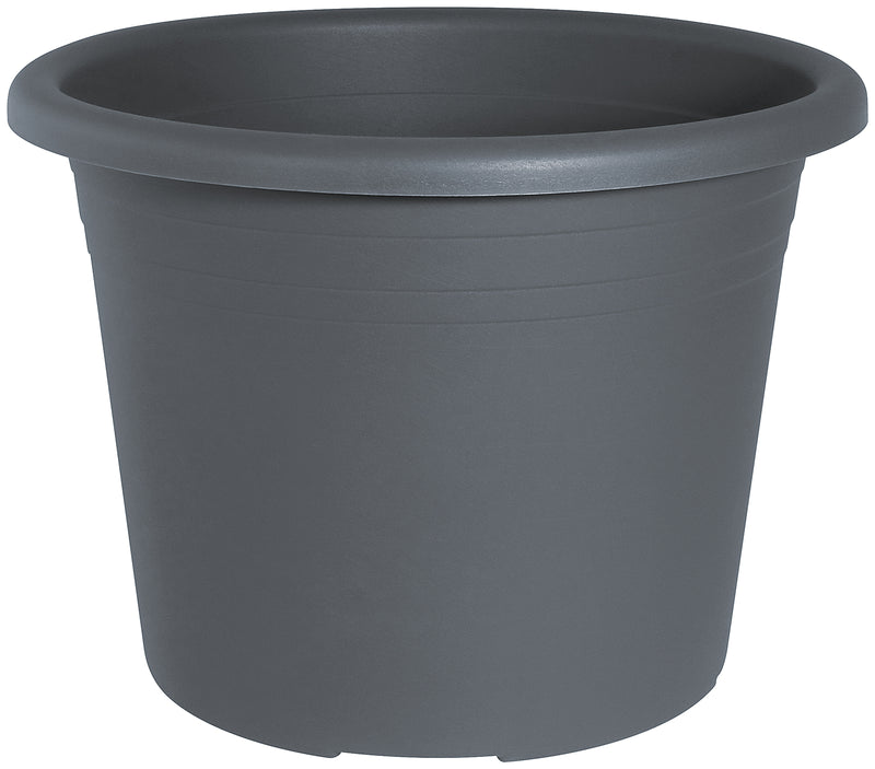 Geli Cylindro Pflanztopf anthrazit aus Polypropylen
