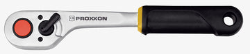 PROXXON Knüppel-Umschaltknarre 1/2" aus CV-Stahl mit Gummi-Griff