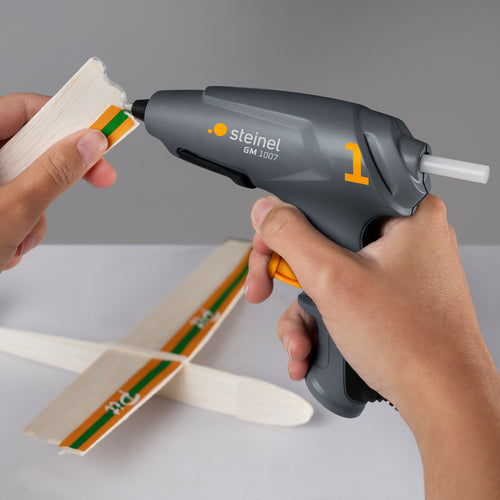 STEINEL Gluematic 3007 Heißklebepistole mit 6 Klebesticks