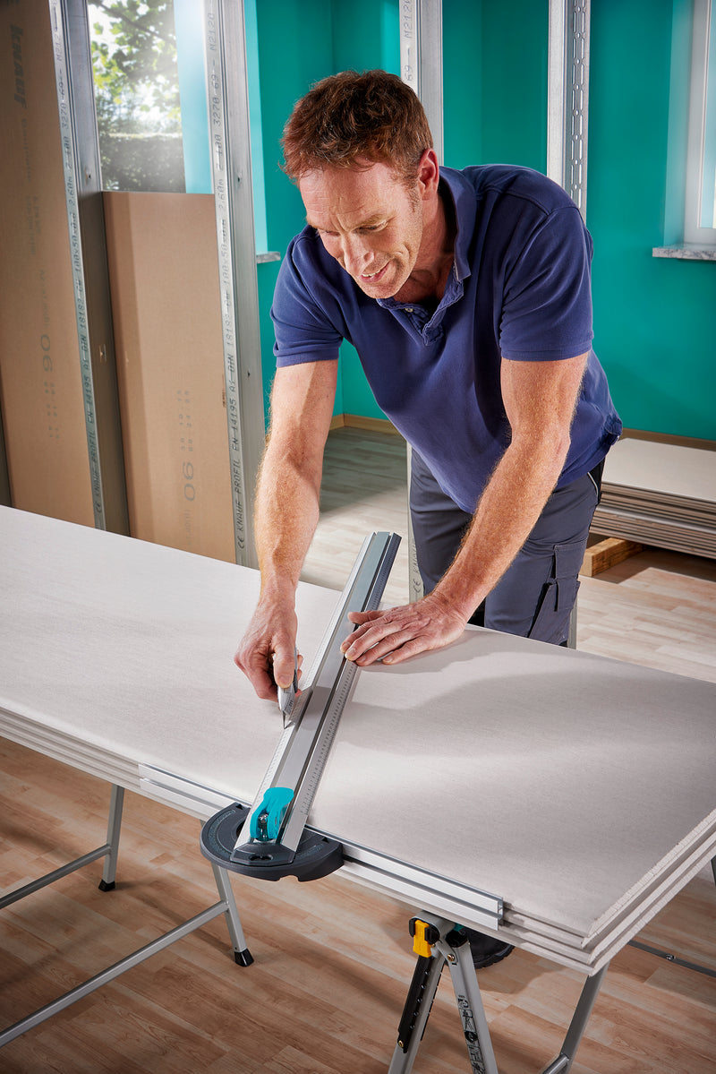 Wolfcraft T-Schiene mit Parallelschneider als Zubehör