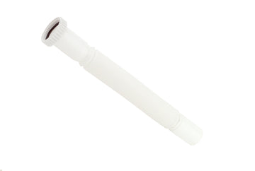 Schütte Flex-Anschlussrohr KST, 11/2"IG x 40 mm, weiß, Länge 305–860 mm