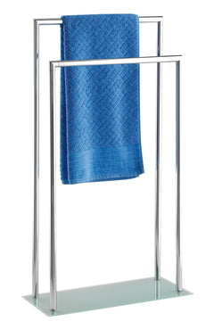 WENKO Handtuchständer Style BD-ACC, Edelstahl silber glänzend