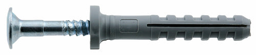 ACP Nageldübel L2 Zylinderkopf aus Nylon, Ø 6 x 40 mm (100 Stück)