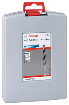 Bosch Pro-Box PointTeQ Metallspiralbohrer-Set HSS