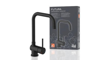 Eisl Futura Spültischarmatur schwarz matt, Einhebelmischer (H 330 mm)