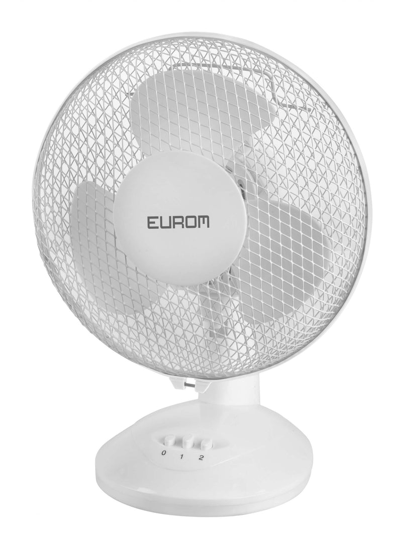 Eurom Tischventilator weiß, Leistungsstufen