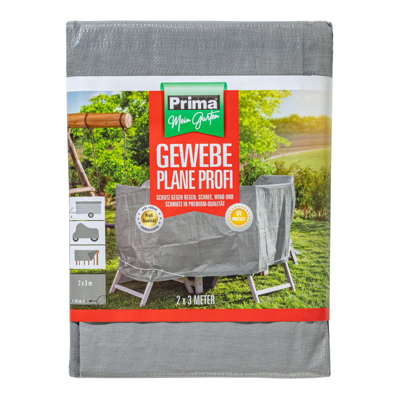 PRIMA Gewebeplane Premium lichtgrau HDPE