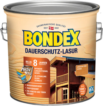 Bondex Dauerschutz-Lasur Oregon Pine 2,5 L (PPG) Holzschutzmittel