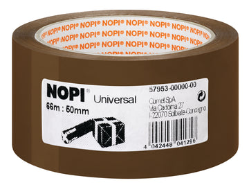 Tesa Packband Nopi Universal braun, 50 mm x 66 m, Verpackungsband