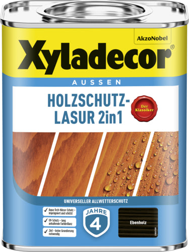 Xyladecor Holzschutzlasur 2in1, l