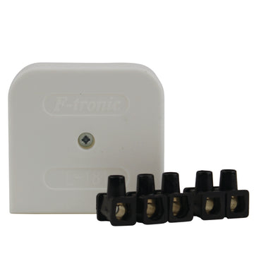 UNITEC AP-Abzweigdose weiß, IP30, 55 x 55 x 25 mm, mit Deckel