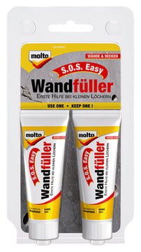 Molto S.O.S. Easy Wandfüller Flächenspachtel weiß, 2x20 ml