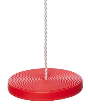 Happy People Einzelschaukel Schaukelsitz aus Kunststoff rot, Ø 30 cm