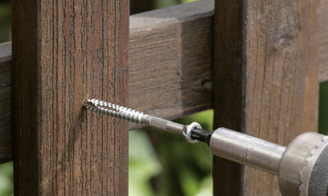 SWG Zaunbauschrauben TG A2, mm mit Bit, Edelstahl A2