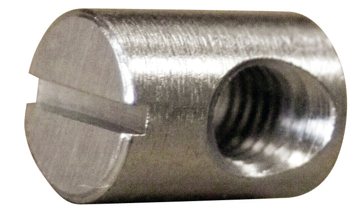 HSI Querkloben verzinkt M6/10 x 14 mm für Möbelverbinder (8 Stück)