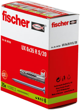 fischer Universaldübel UX Nylon
