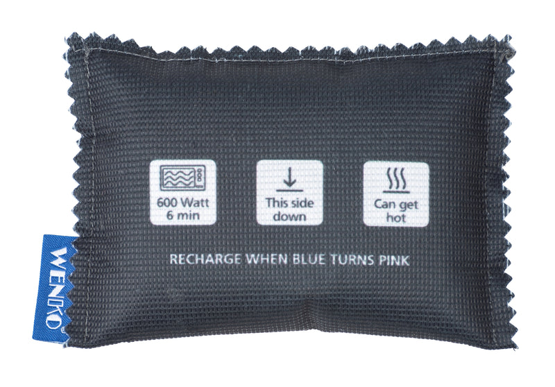WENKO Universal-Entfeuchter mit Indikator, schwarz, 2er Set (120 g)